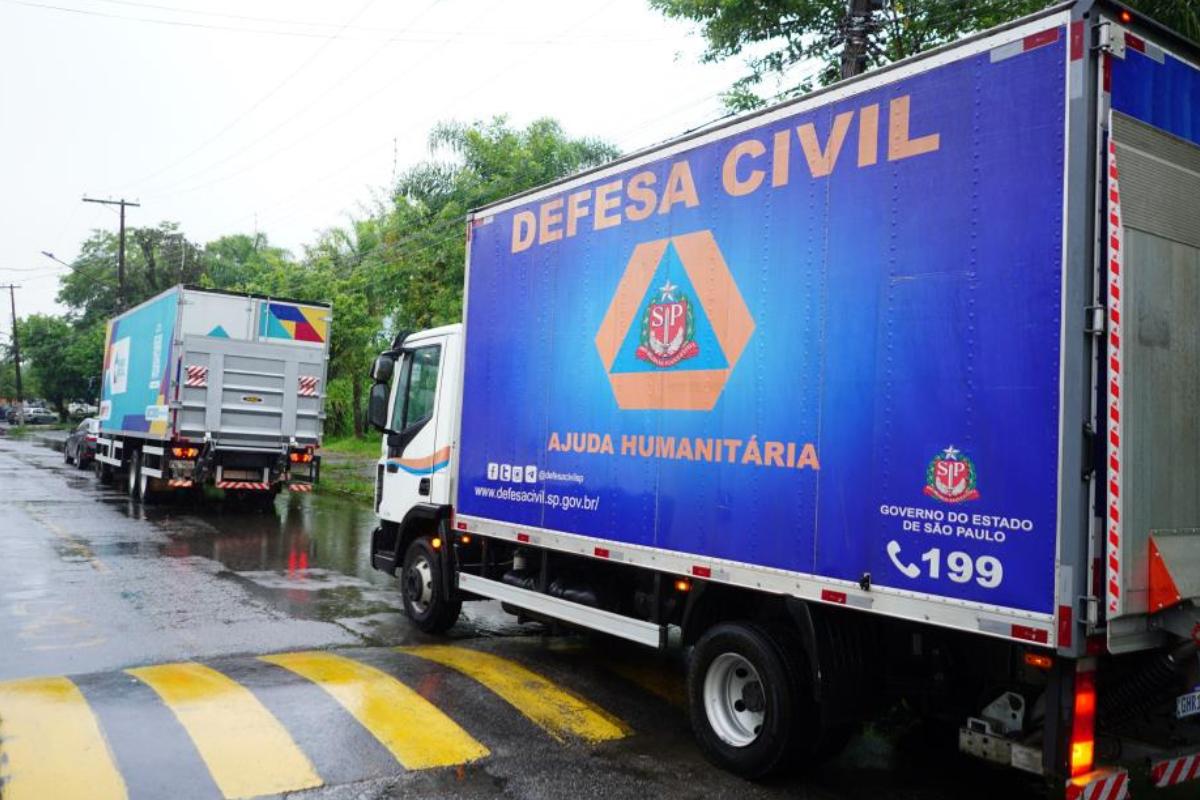 Estado envia ajuda humanitária para famílias afetadas pelas chuvas em Mongaguá