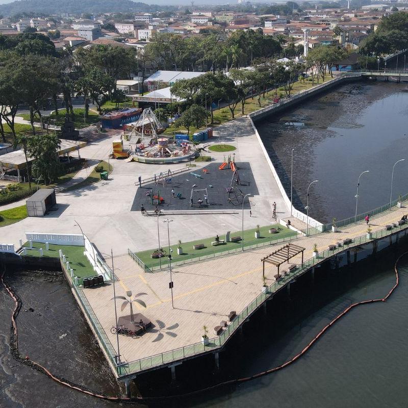 Píer do Casqueiro é um dos pontos que deverão ter internet gratuita