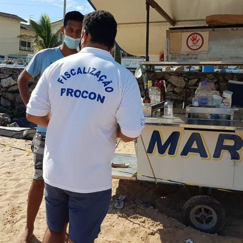 Operação Verão do Procon local teve visitas a 400 estabelecimentos
