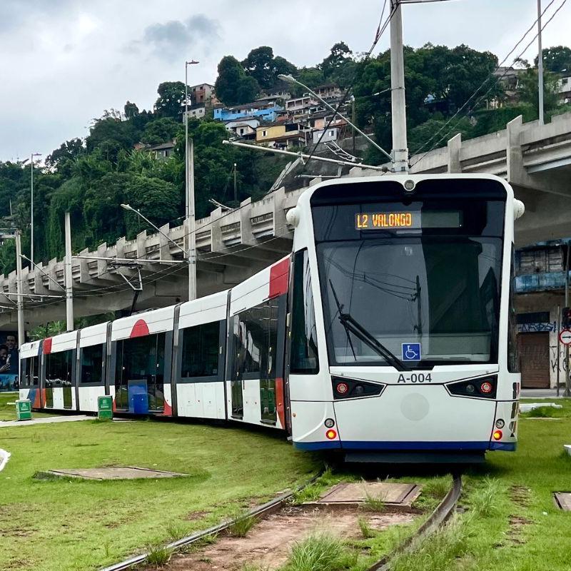 Novo trecho que vai até o Valongo completa hoje três meses e tem agradado a maioria dos passageiros