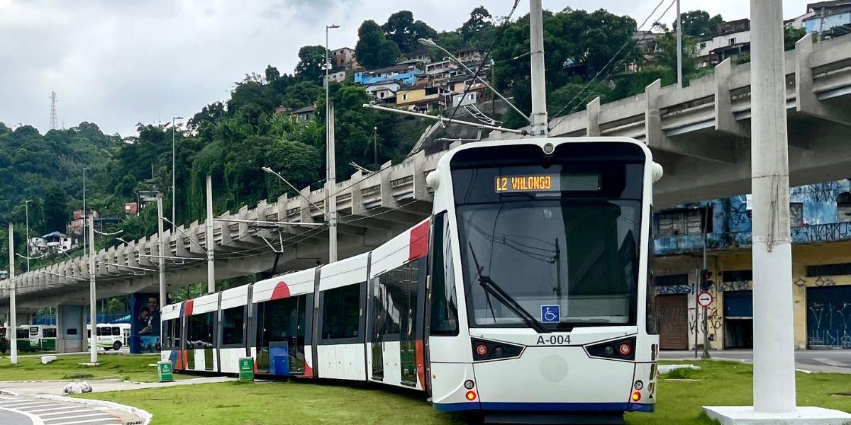 Novo trecho que vai até o Valongo completa hoje três meses e tem agradado a maioria dos passageiros