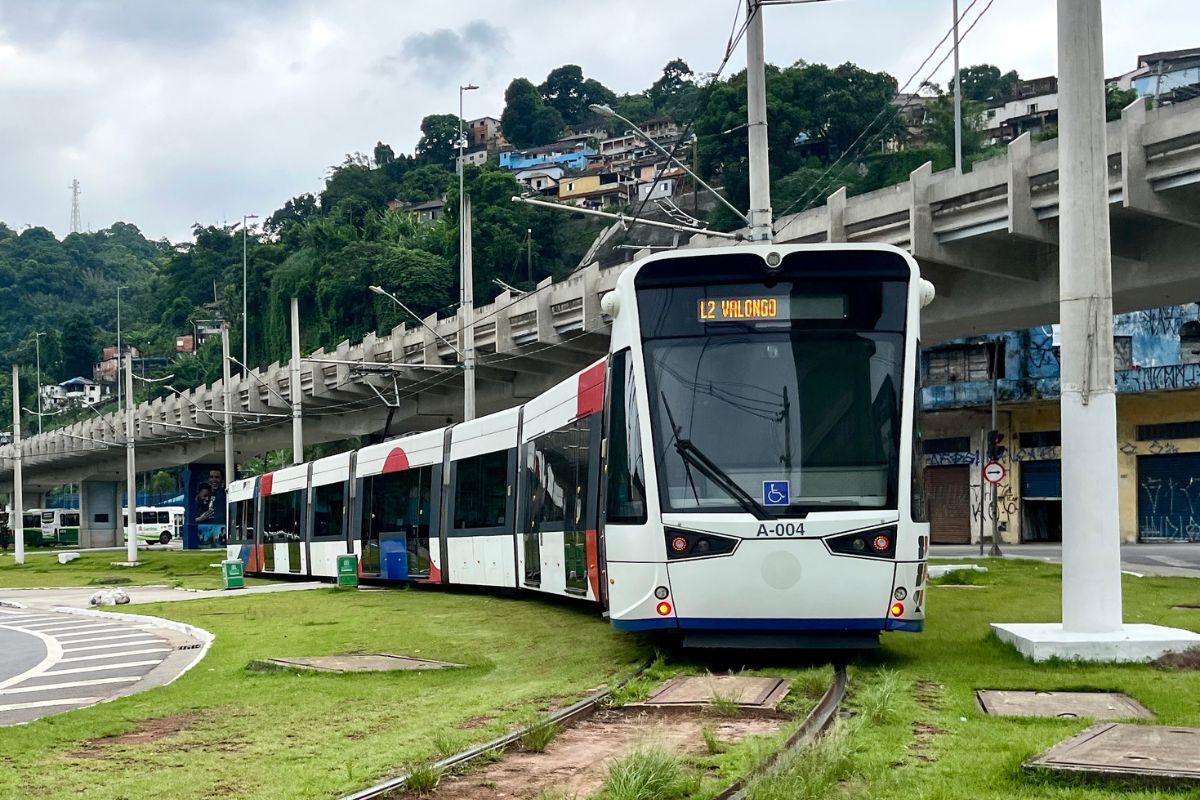 Novo trecho que vai até o Valongo completa hoje três meses e tem agradado a maioria dos passageiros