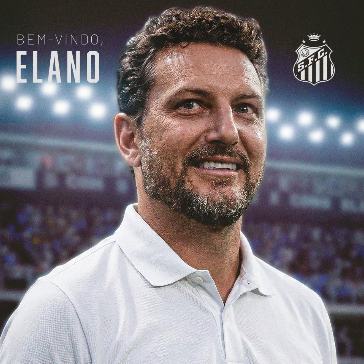 Elano é o novo gerente de futebol das categorias de base do Santos