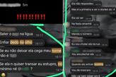 Mensagens enviadas pelo calouro repercutiram em grupos