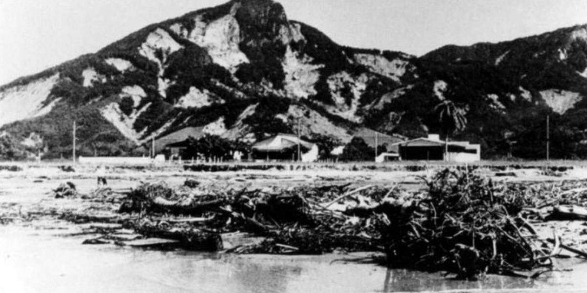 Catástrofe climática em Caraguatatuba, litoral norte de São Paulo, completa 59 anos neste mês