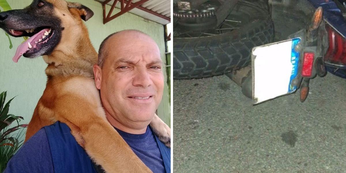 Guarda municipal de 54 anos foi encontrado morto sobre sua moto, que estava tombada no acostamento da Rodovia Padre Manoel da Nóbrega, em São Vicente