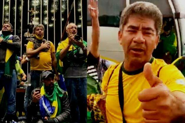 Luciano China foi condenado pelos crimes de abolição violenta do Estado Democrático de Direito, golpe de Estado, dano qualificado, deterioração de patrimônio tombado e associação criminosa armada