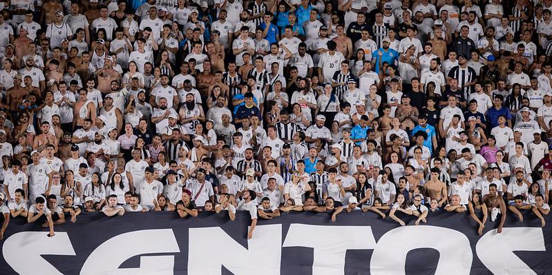 Peixe conta com a Vila Belmiro lotada no próximo jogo em casa, no clássico contra o rival