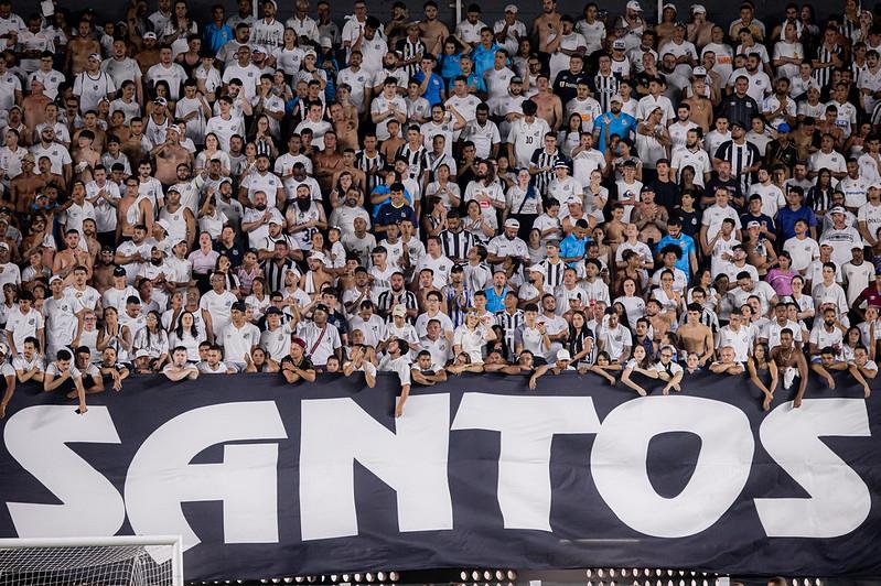 Peixe conta com a Vila Belmiro lotada no próximo jogo em casa, no clássico contra o rival