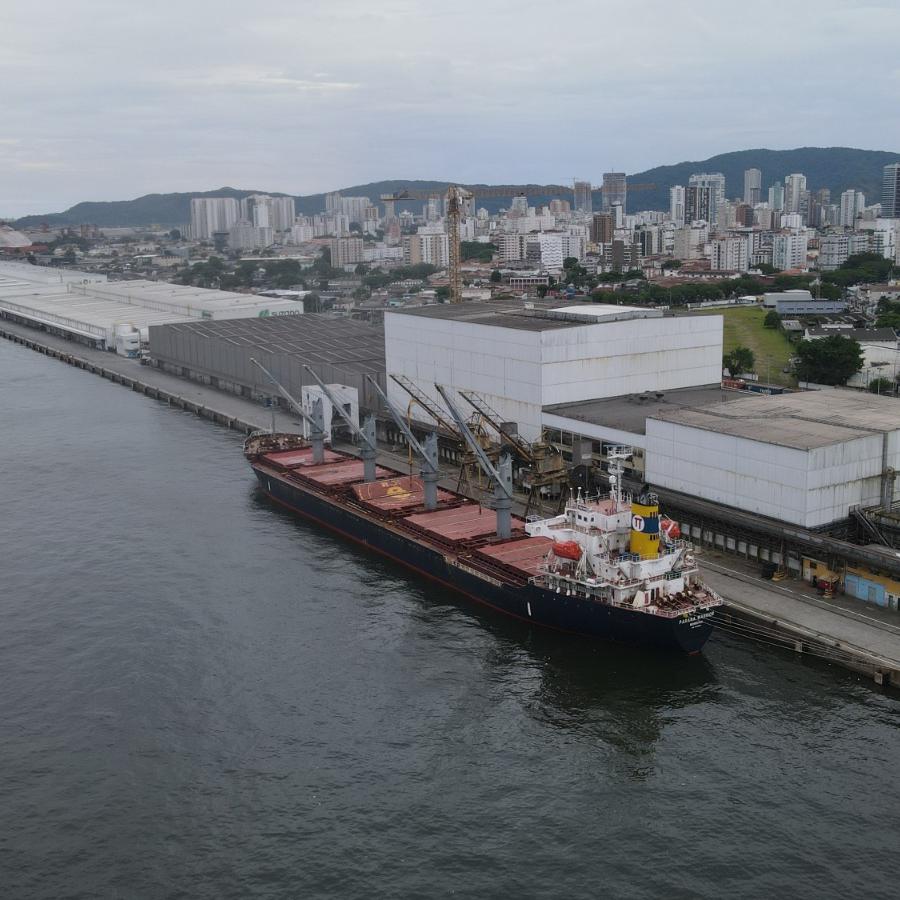 The signed agreement will serve to monitor operational and infrastructure solutions at the Santos quay