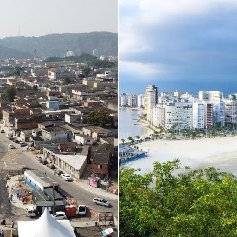 Parte da Zona Noroeste e bairros de São Vicente podem sofrer com falta de abastecimento de água