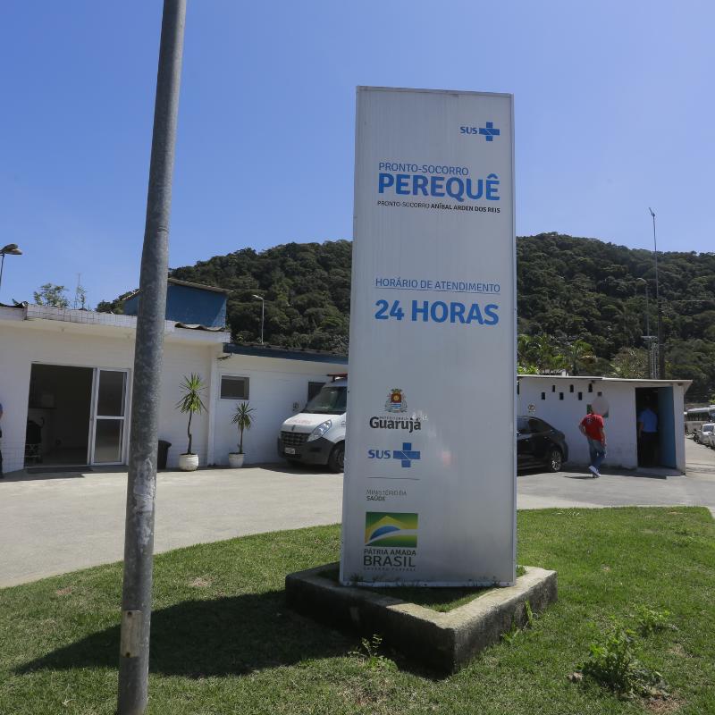 Vítima foi levada ao Pronto-Socorro do Perequê, mas não resistiu