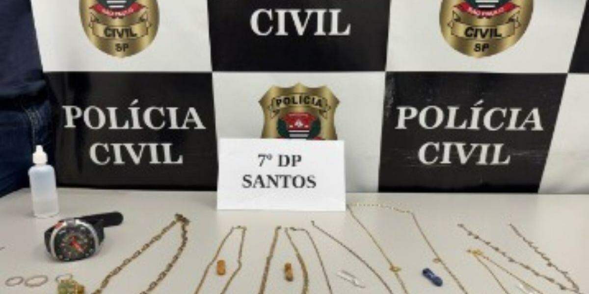 Pertences avaliados em R$ 400 mil foram recuperados pela Polícia Civil