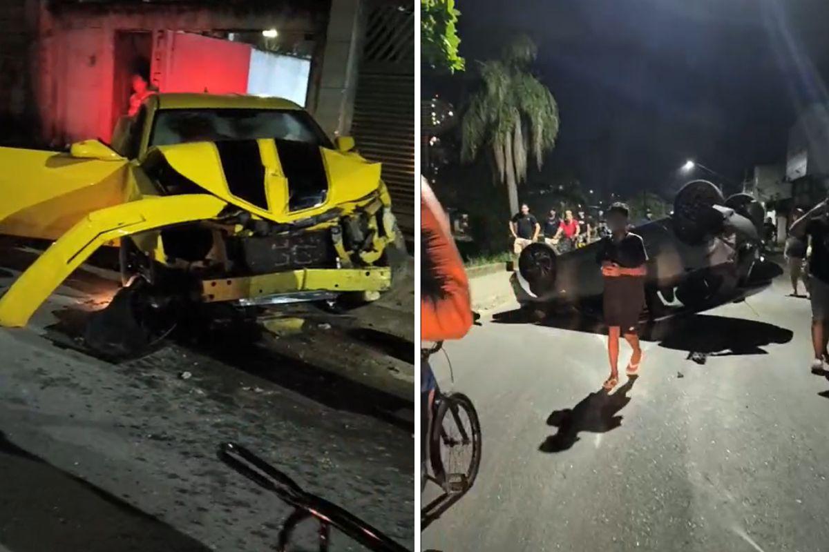 Acidente ocorreu no bairro Sá Catarina de Moraes, em São Vicente