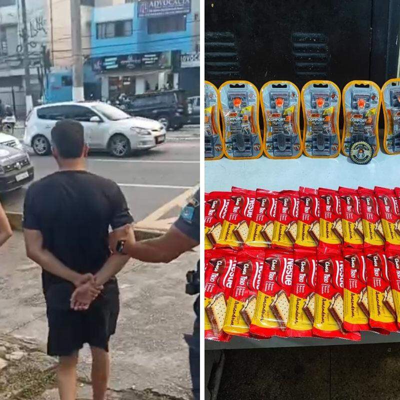 Homem ficou à disposição da Justiça, enquanto a adolescente foi liberada na presença de sua responsável