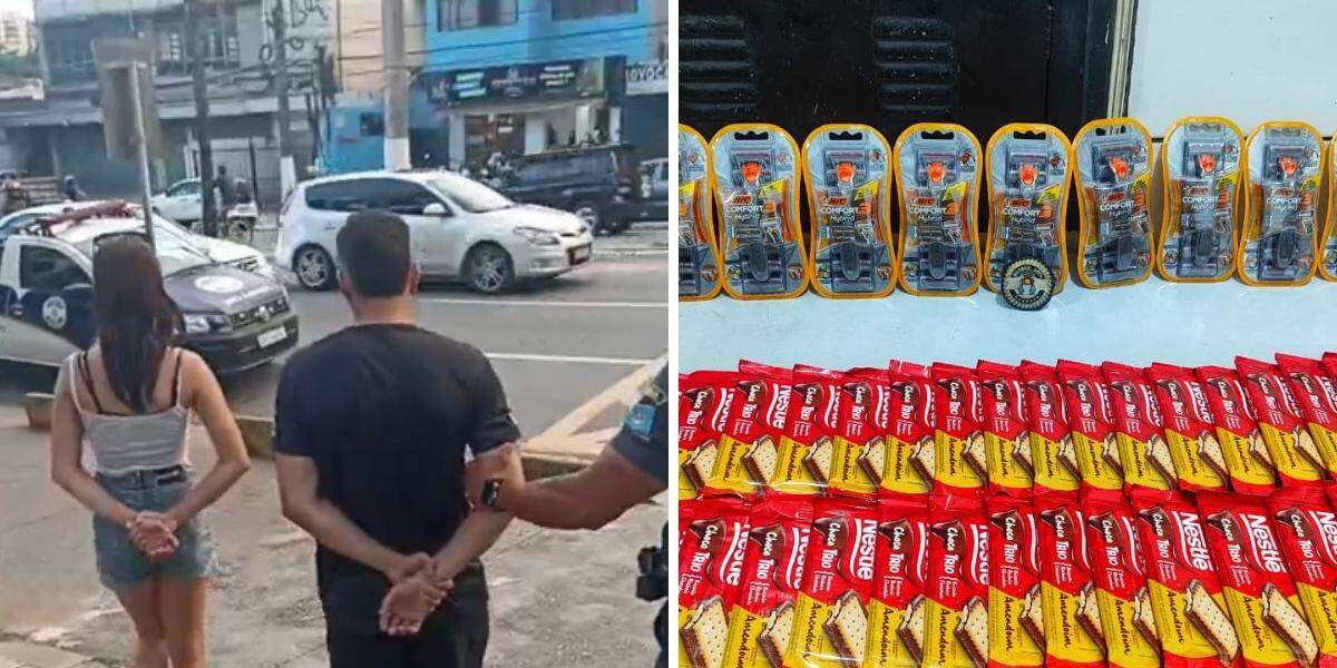 Homem ficou à disposição da Justiça, enquanto a adolescente foi liberada na presença de sua responsável