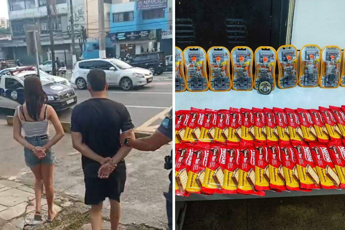 Homem ficou à disposição da Justiça, enquanto a adolescente foi liberada na presença de sua responsável