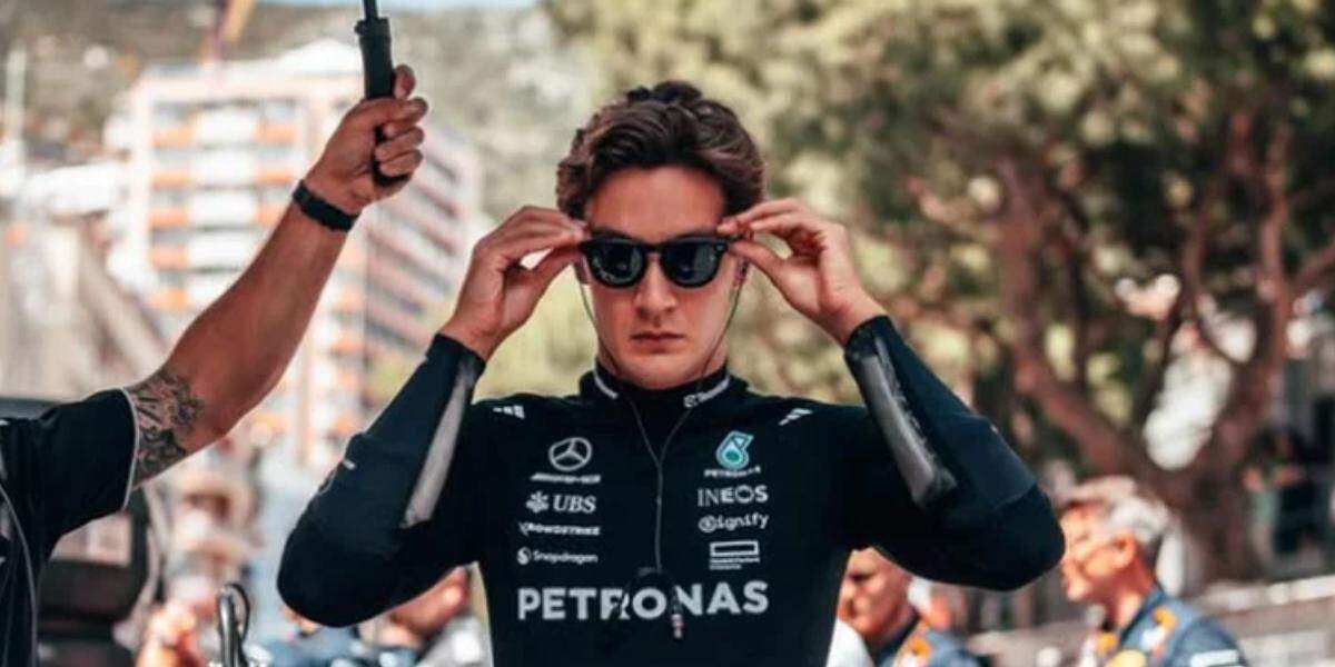 George Russel terminou o treino classificatório na primeira posição