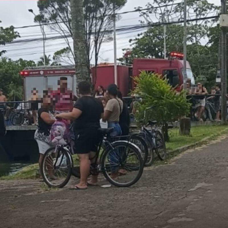 Menor foi resgatado pelos Bombeiros em Mongaguá e encaminhado ao pronto-socorro, mas não resistiu