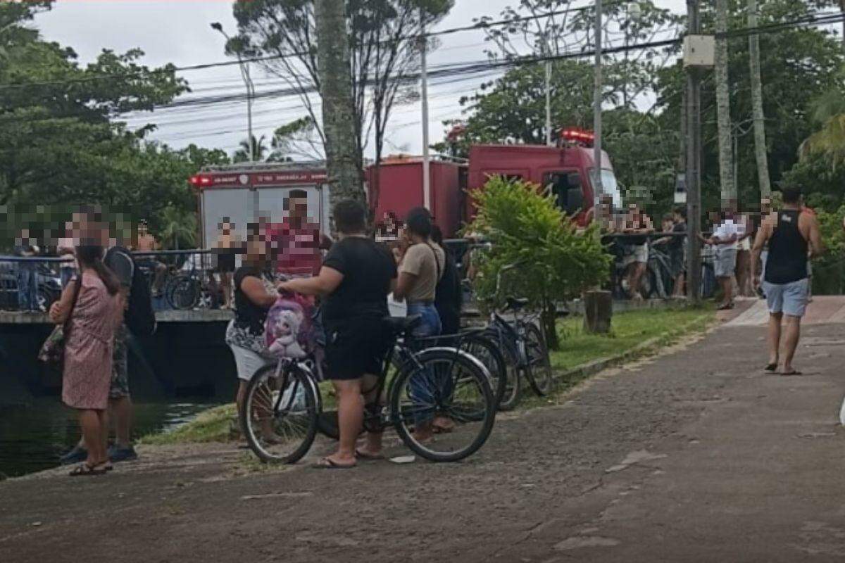 Menor foi resgatado pelos Bombeiros em Mongaguá e encaminhado ao pronto-socorro, mas não resistiu