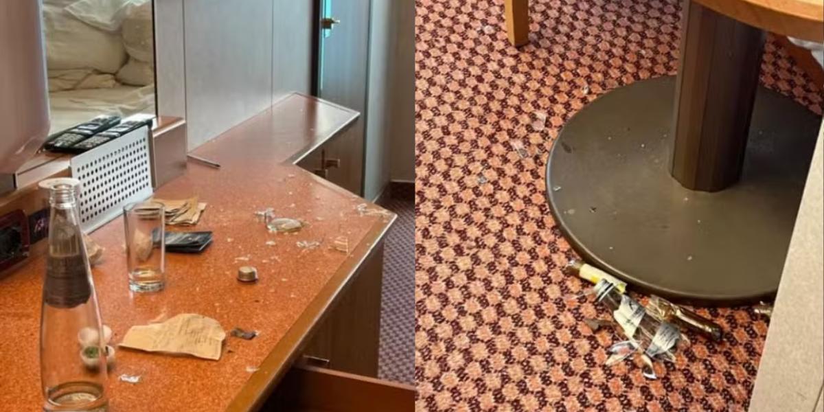 Vítima alega que quebrou uma garrafa de vidro para se proteger