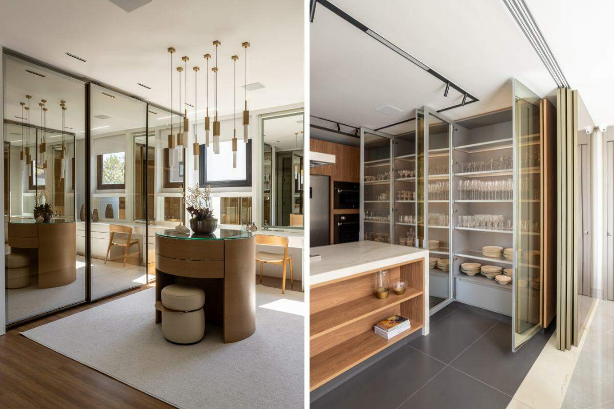 Texturas, reflexos, transparências e interações com a luz passaram a integrar a narrativa espacial dos projetos