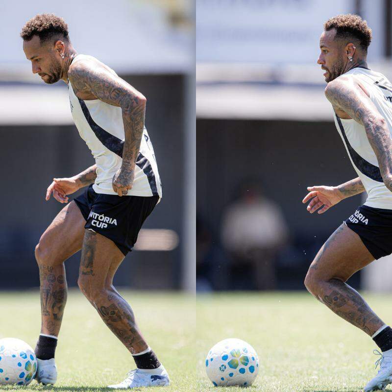 Além de tentar ajudar o Santos, Neymar joga para mostrar que tem condição de voltar à seleção brasileira