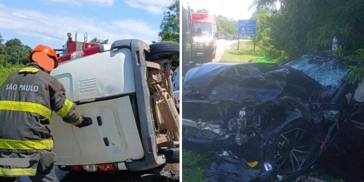 Acidente fatal ocorreu neste domingo (8), na altura de Bertioga