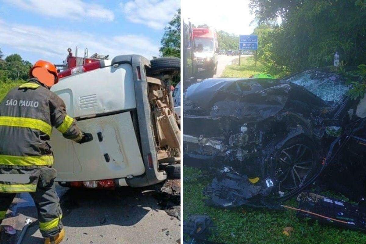 Acidente fatal ocorreu neste domingo (8), na altura de Bertioga