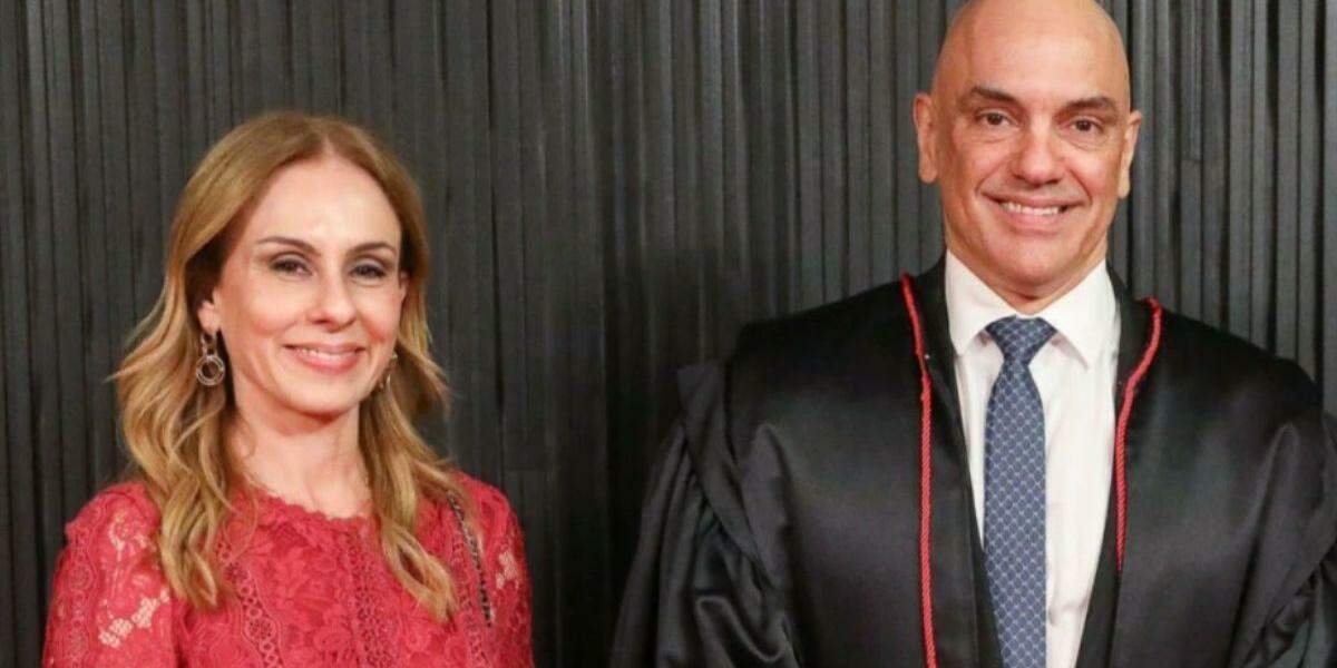 Mulher de Moraes nega mensagem de Vorcaro