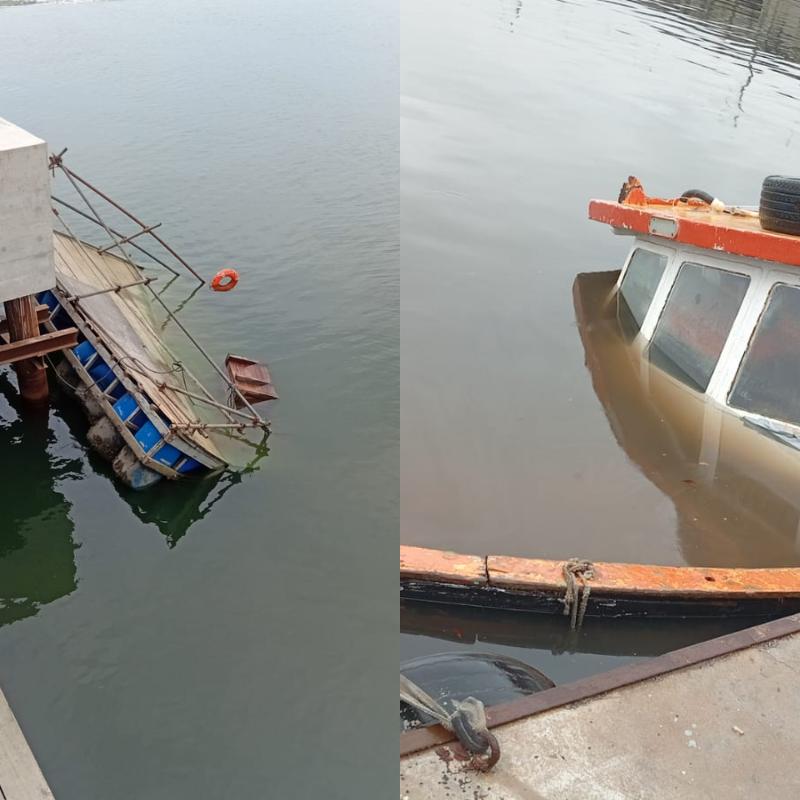 O caso ocorreu por conta da instabilidade das marés