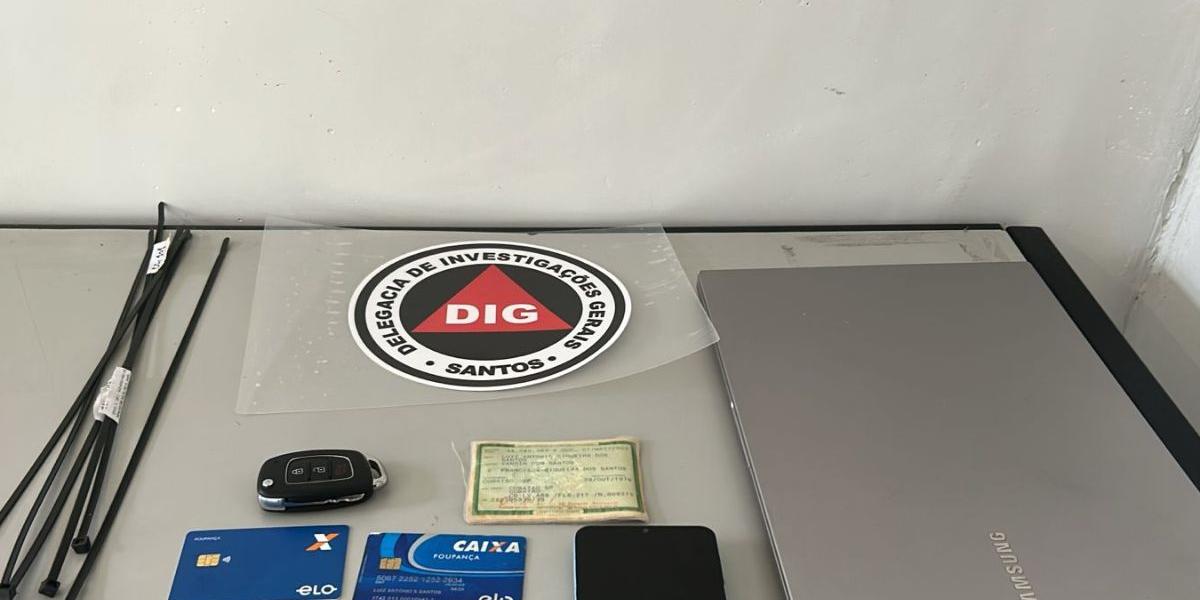 Diversos eletrônicos e objetos foram apreendidos pela Polícia Civil