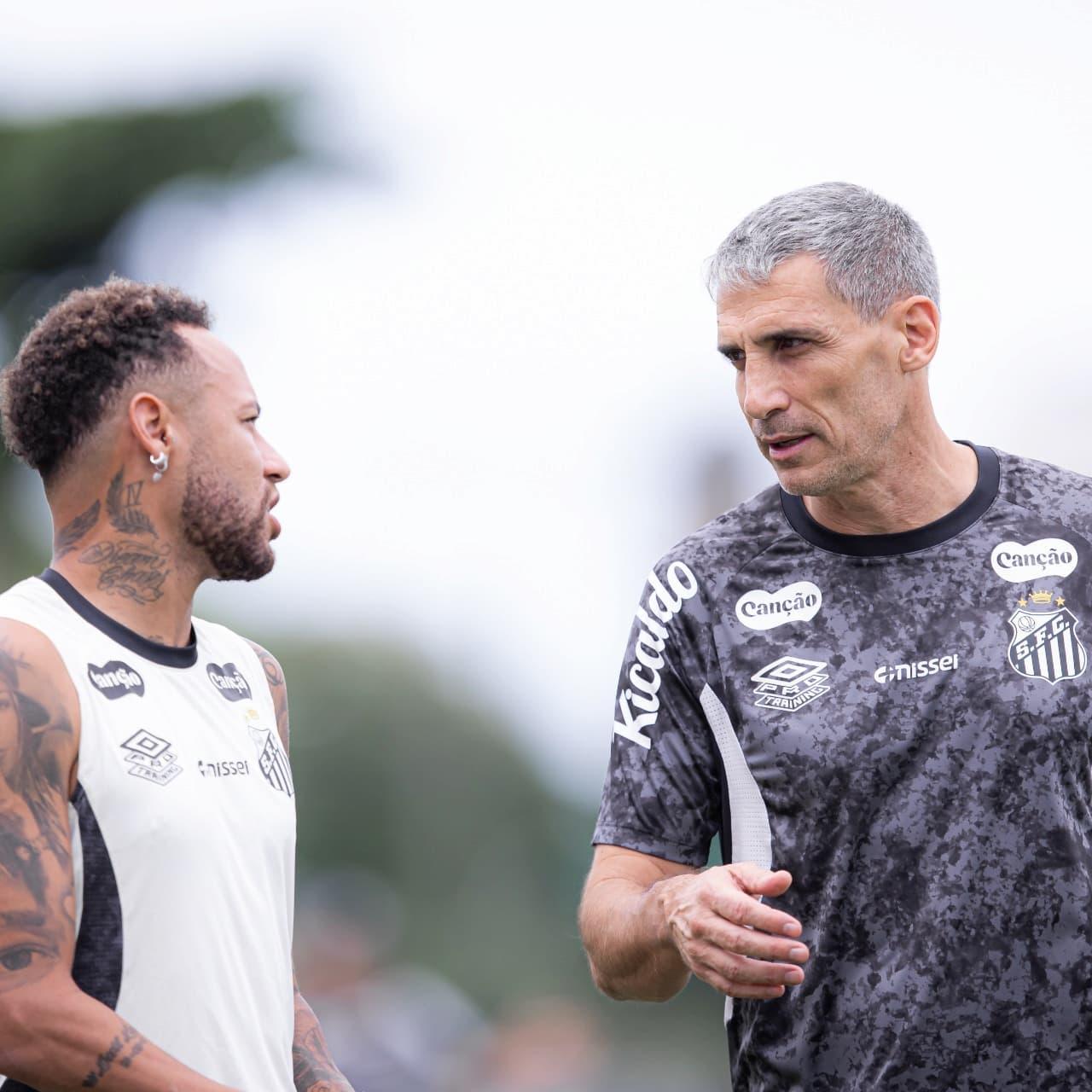 Segundo Juan Pablo Vojvoda, a ausência de Neymar em Mirassol foi decidida em conjunto