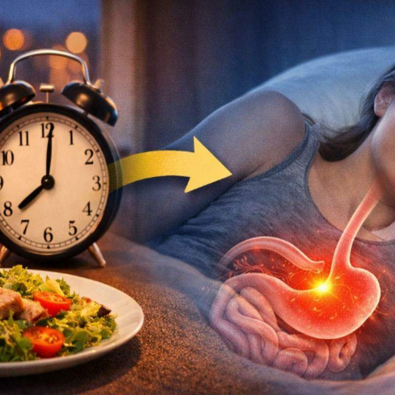 Especialistas recomendam esperar entre 2 e 3 horas após o jantar antes de dormir para facilitar a digestão e reduzir o risco de refluxo e desconfortos durante a noite