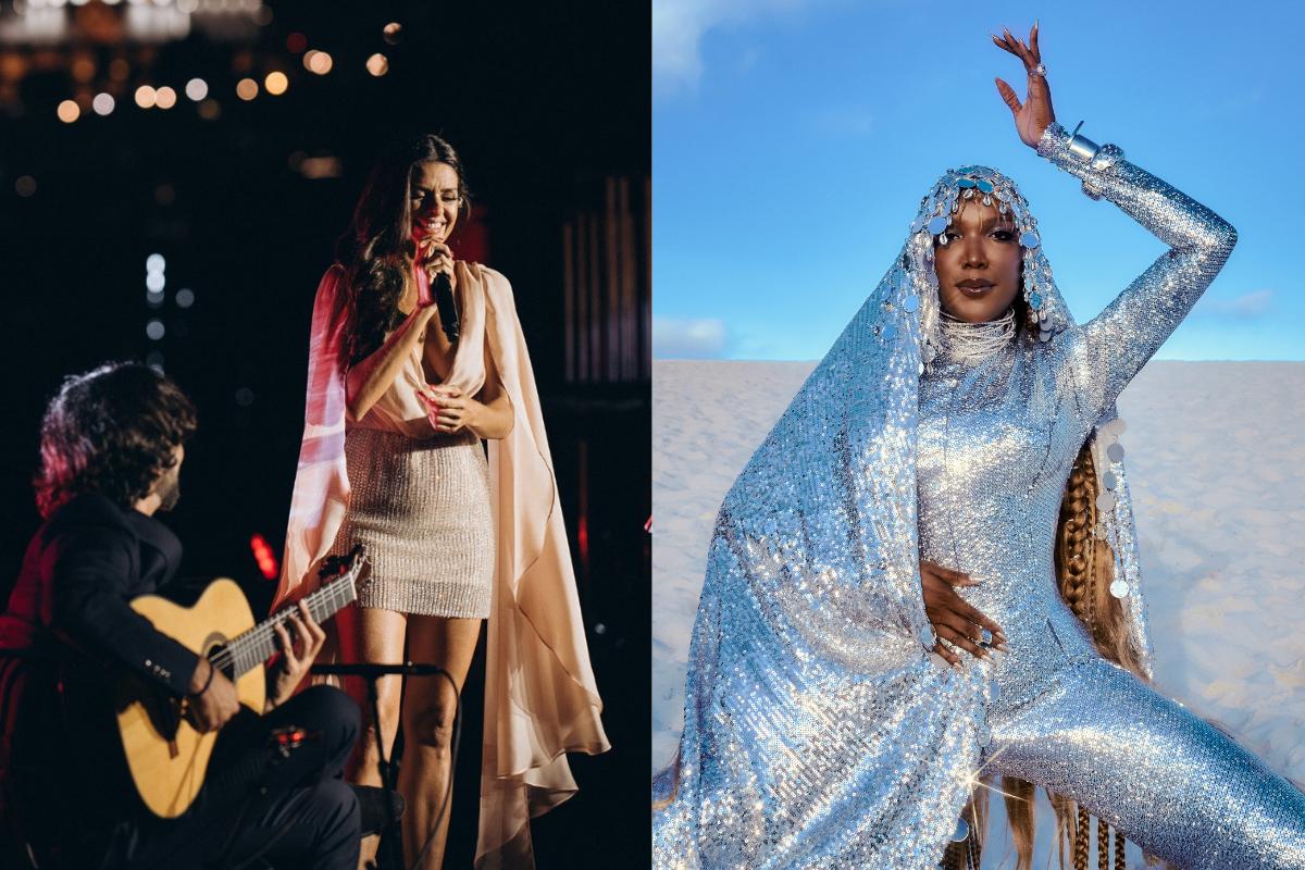 As cantoras Cuca Roseta, fadista, e Majur, com influências afrobrasileiras, se apresentam nesta sexta-feira (13) em Santos