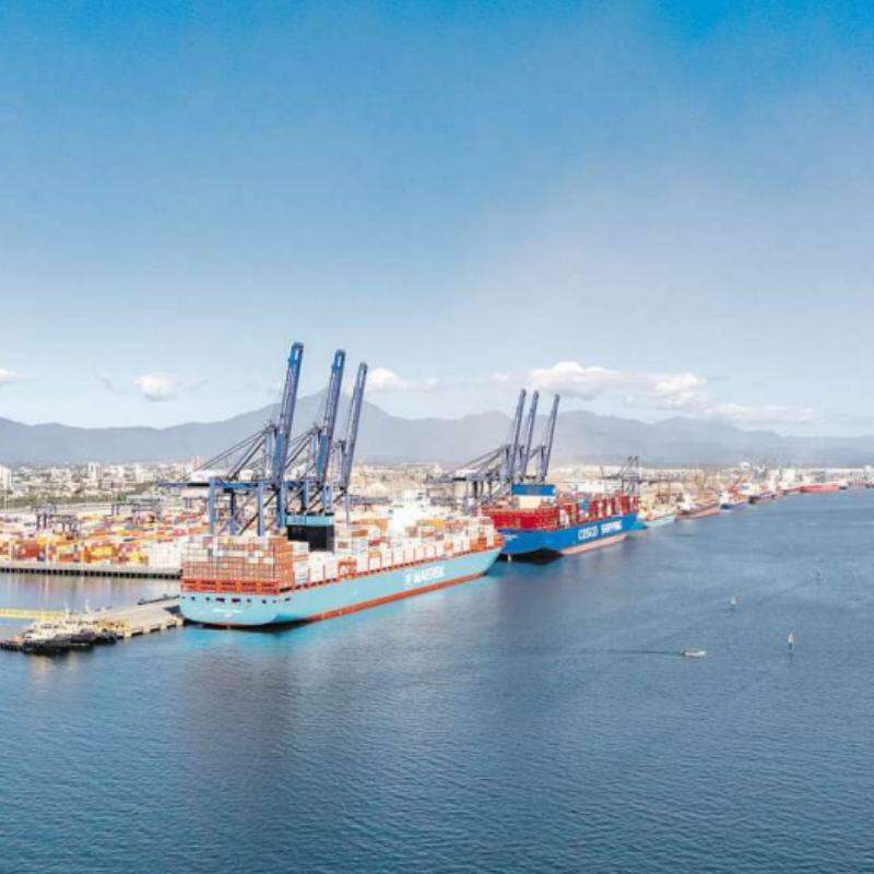 Aumento superior a dois metros na profundidade do canal representa um salto expressivo na capacidade