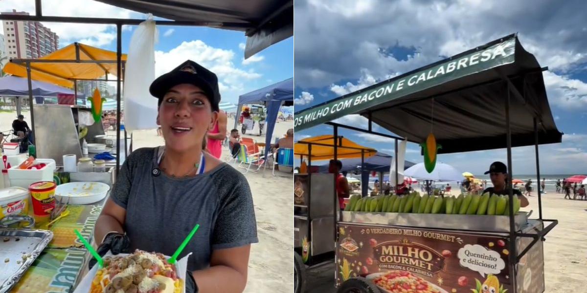 O milho gourmet combina a espiga com ingredientes como bacon, calabresa, azeitona e diferentes tipos de queijo