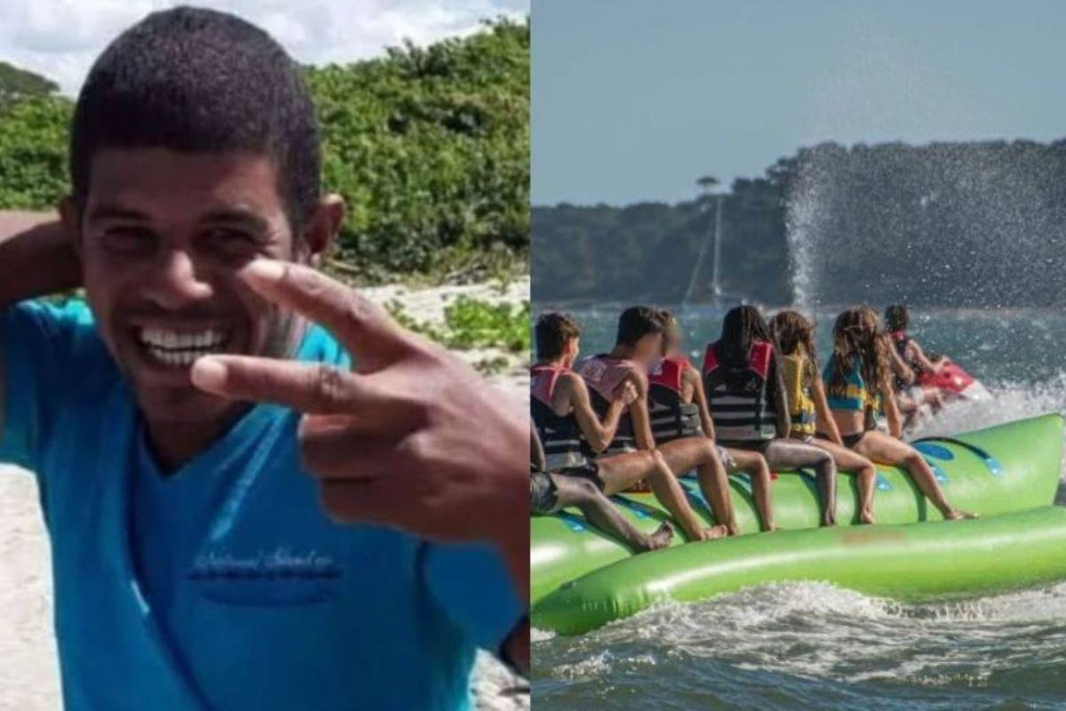 Homem morre após cair de banana boat em Santa Catarina