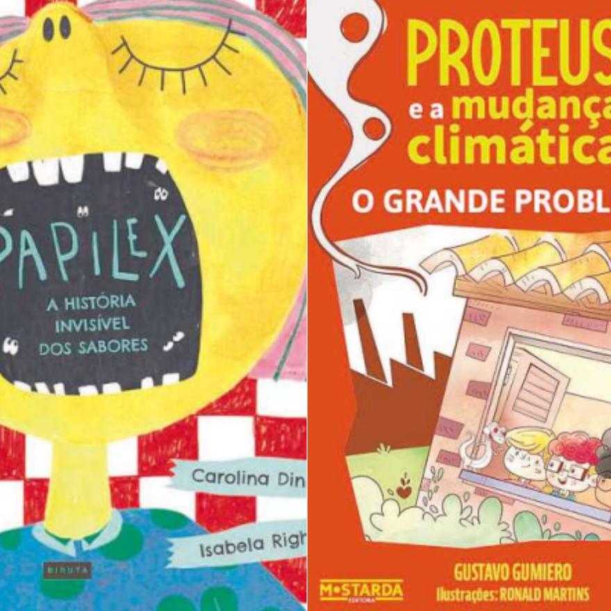 Ciências e artes brincam nos livros