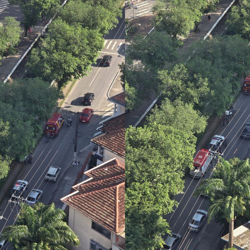 Acidente aconteceu próximo ao Canal 4