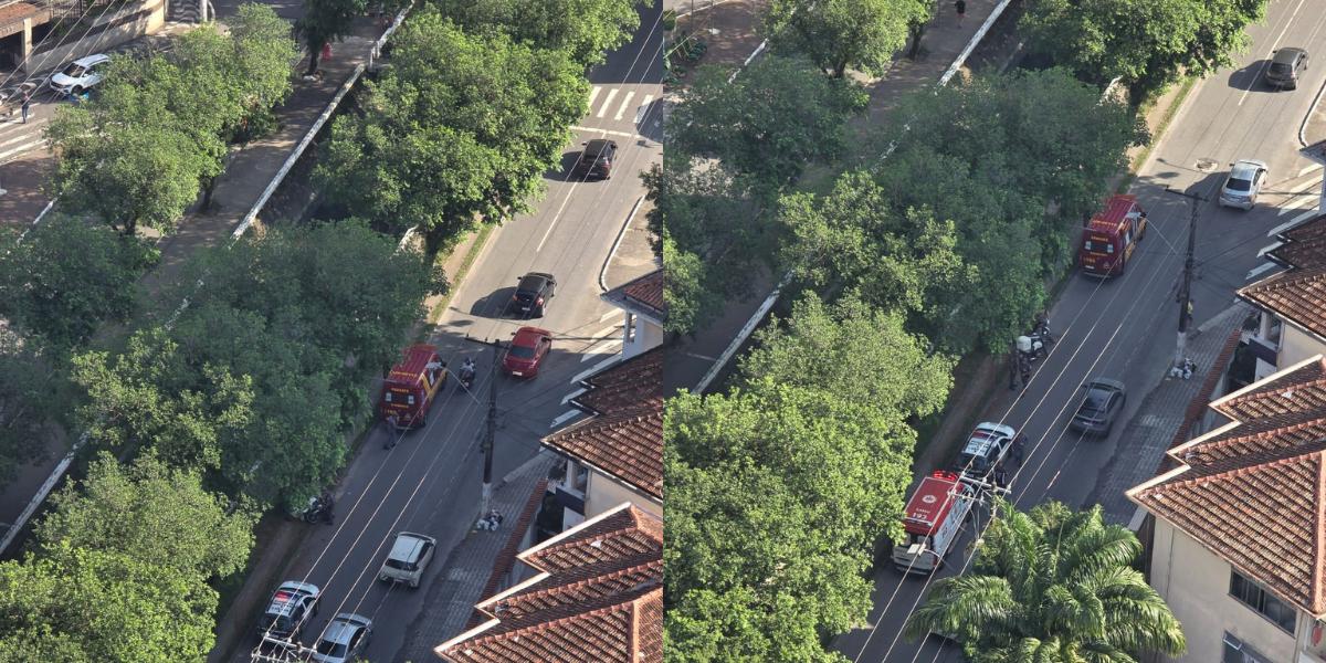 Acidente aconteceu próximo ao Canal 4