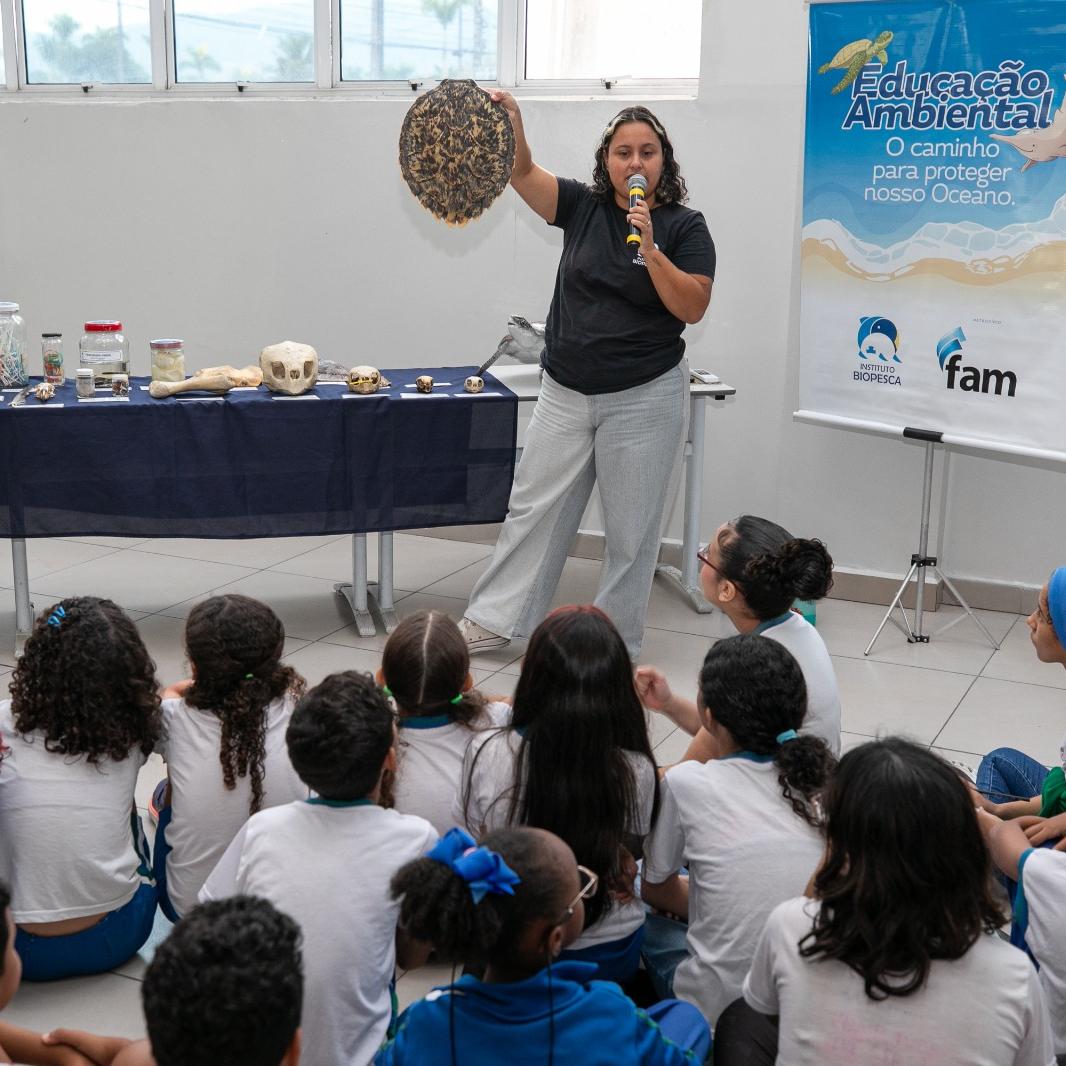 Jornada da Cultura Oceânica se destina a estudantes do quinto ano