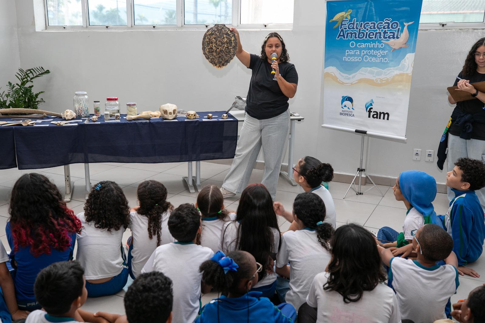 Jornada da Cultura Oceânica se destina a estudantes do quinto ano