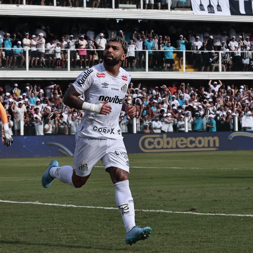 Com sete gols, Gabigol é o artilheiro do Peixe, com atuações decisivas nos últimos dois jogos