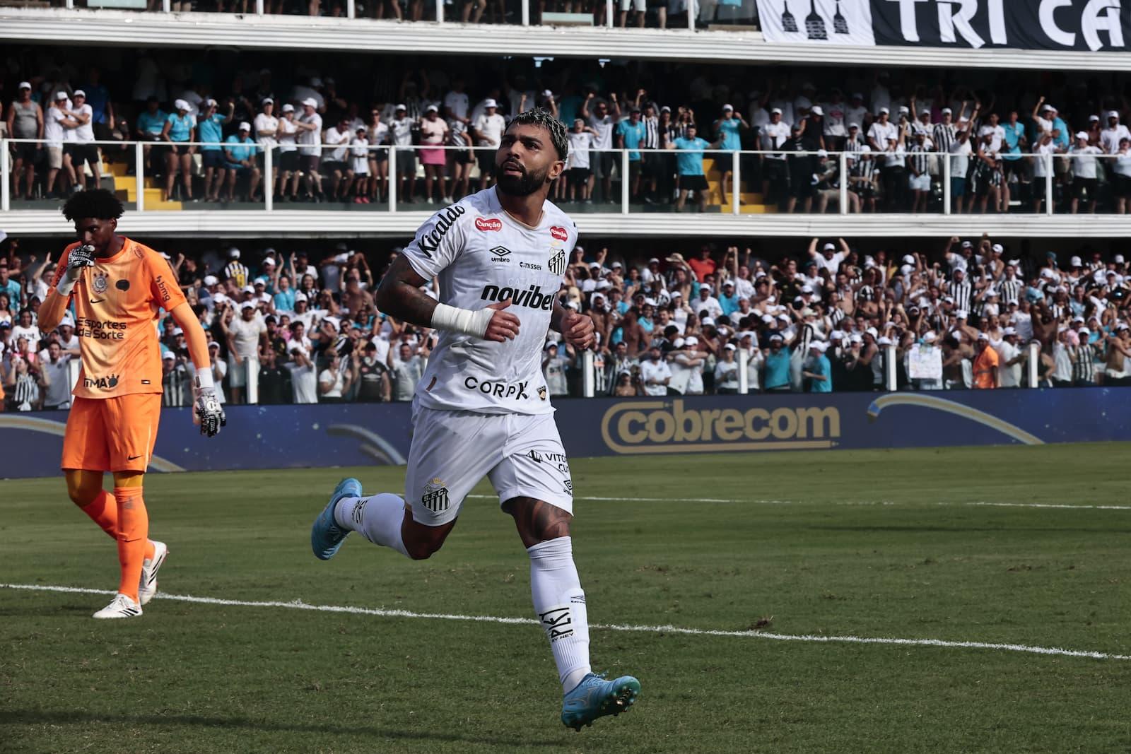 Com sete gols, Gabigol é o artilheiro do Peixe, com atuações decisivas nos últimos dois jogos