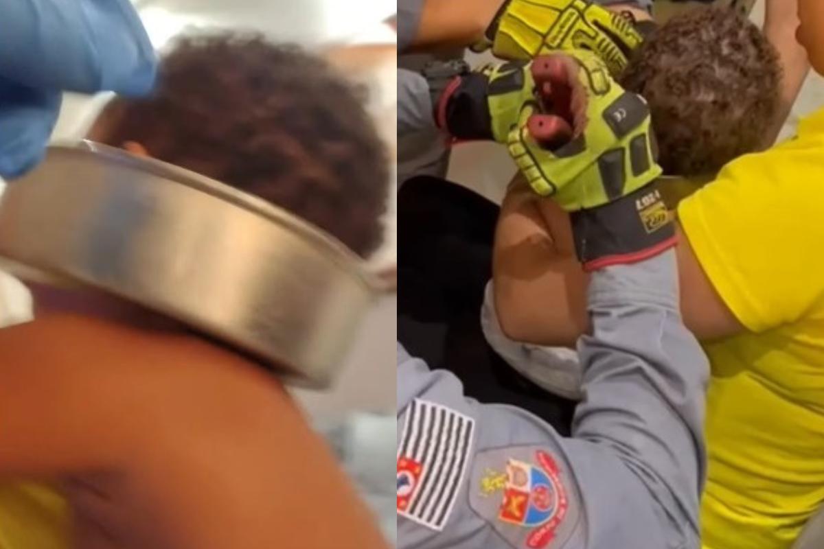 Caso mobilizou equipes do Corpo de Bombeiros em Praia Grande