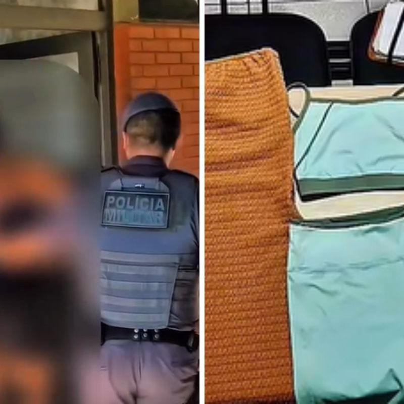 Mulher foi levada para delegacia após furtar roupas de loja do Centro de Miracatu