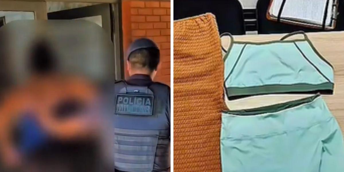 Mulher foi levada para delegacia após furtar roupas de loja do Centro de Miracatu