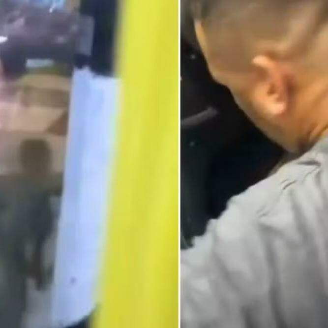 O homem filmou as partes íntimas da passageira em Santos e conseguiu fugir do ônibus antes de a GCM chegar