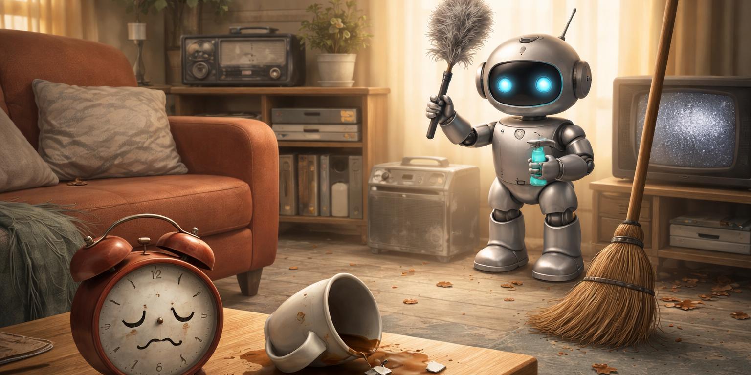 O robô doméstico